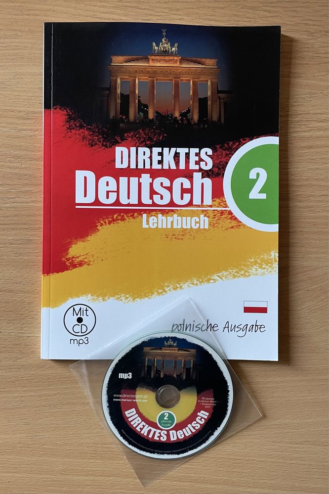 Ksiazka Niemiecki A2 metoda Direktes Deutsch