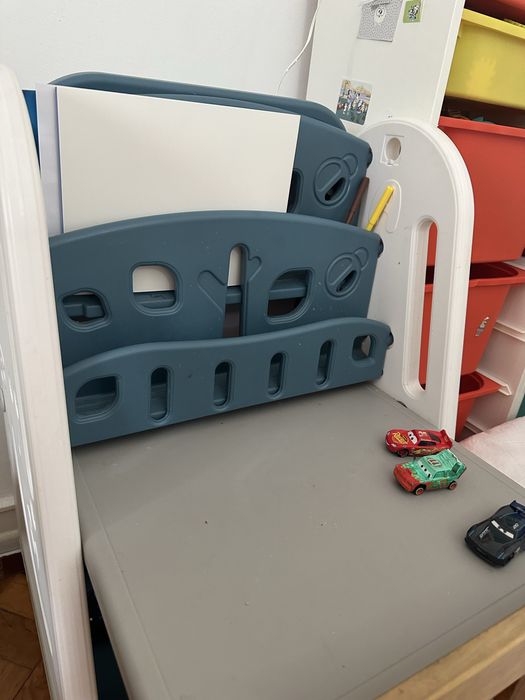 Mesa 2 em 1 azul