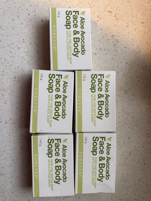 5x mydło Forever aloes