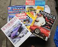 Zestaw 16 sztuk magazynów czasopism o motoryzacji i modelarstwie 1988