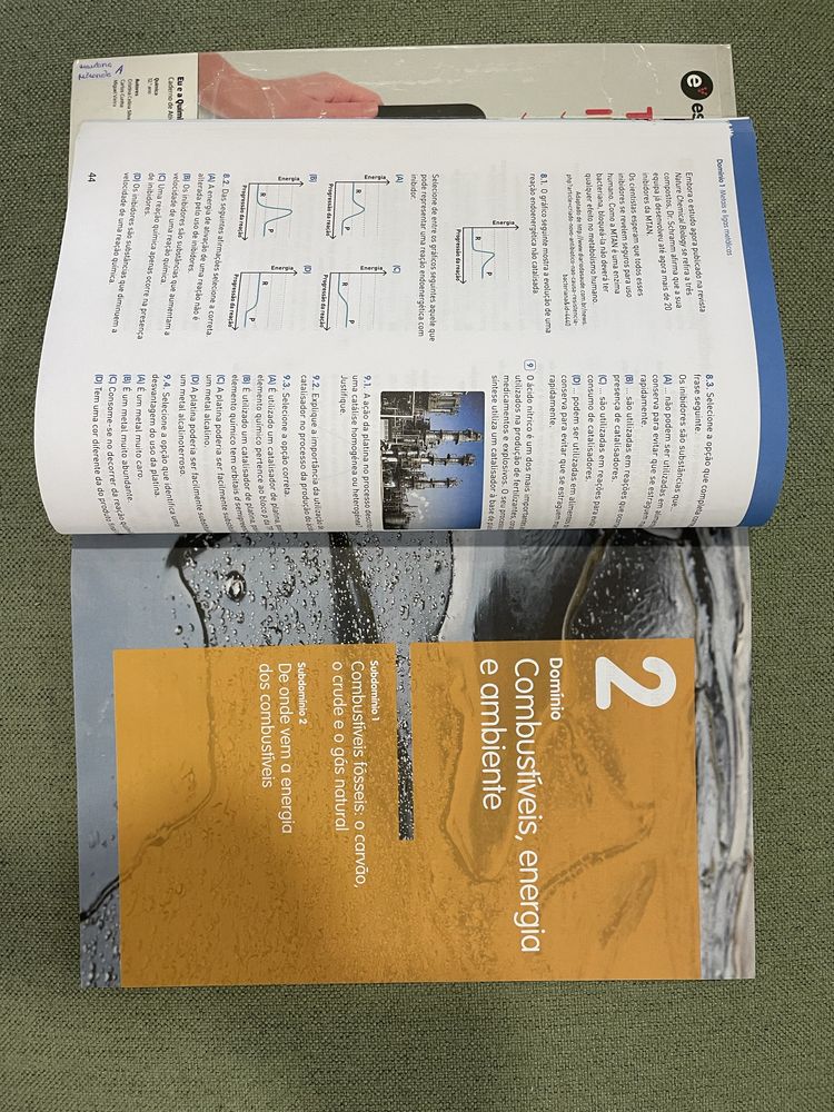 Caderno de Atividades, Eu e a Química 12