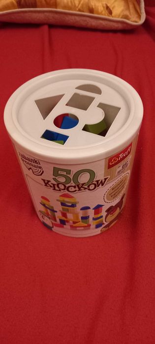 Klocki drewniane Trefl 50 szt.