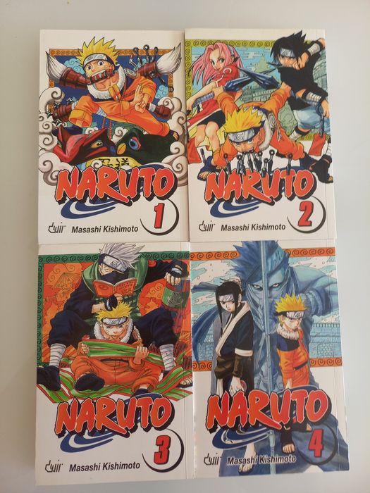 Mangá Naruto volume 1-34
