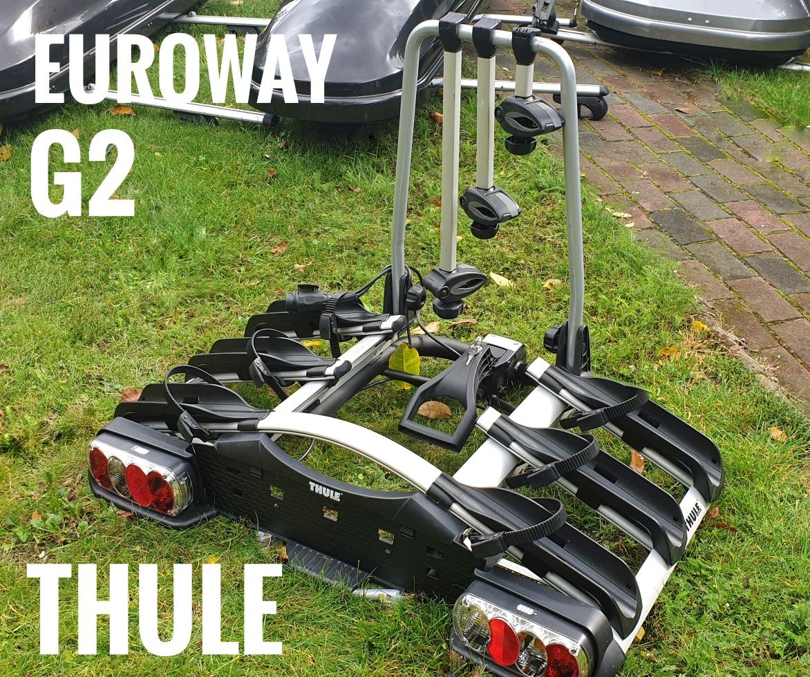 Wynajem bagażnika rowerowego na hak thule