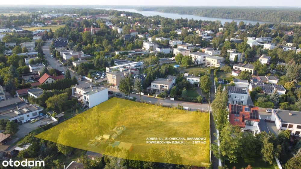 Atrakcyjny teren pod inwestycję w centrum Baranowa