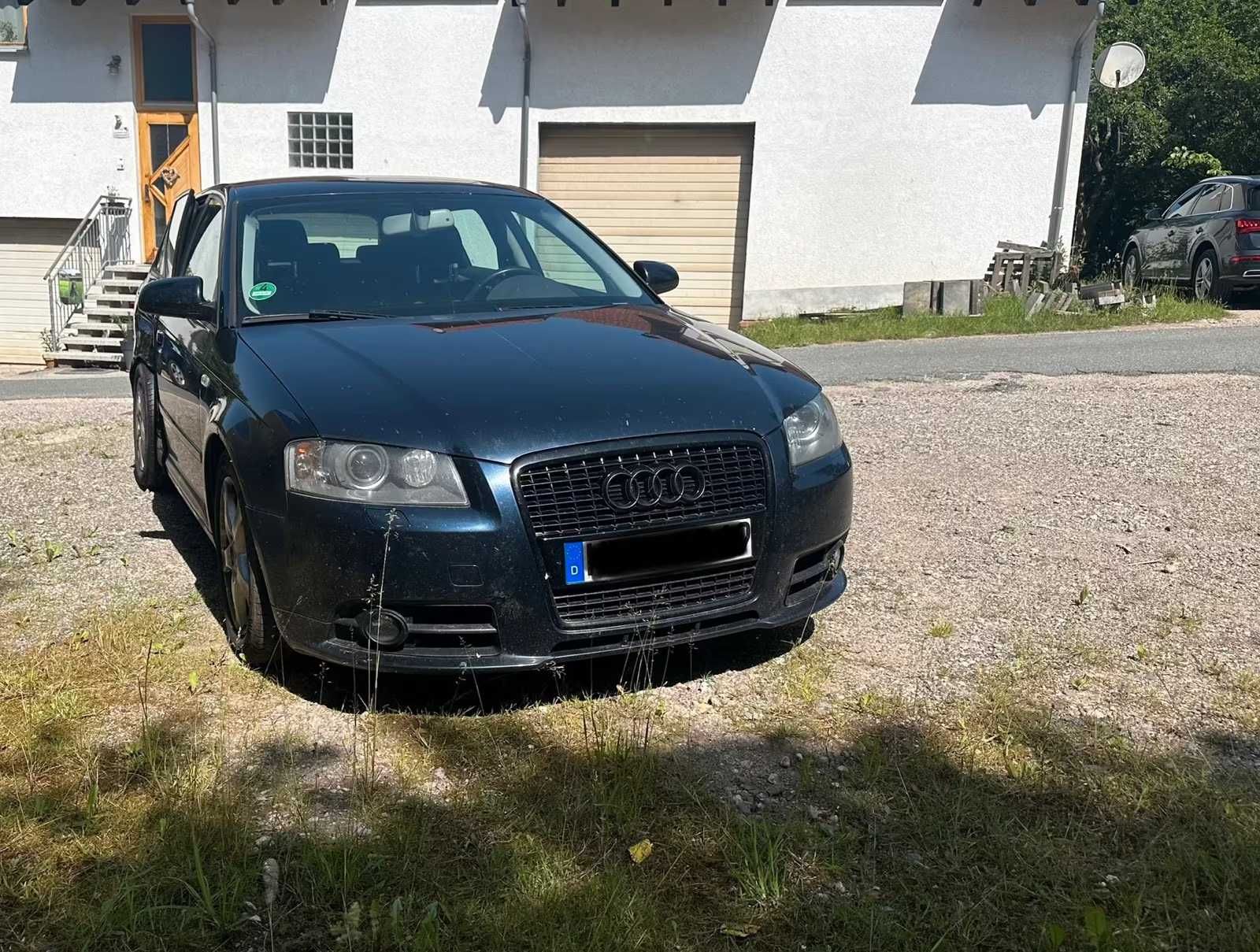 Audi A3 S3 8P lift Sline przód zderzak lampy xenon części