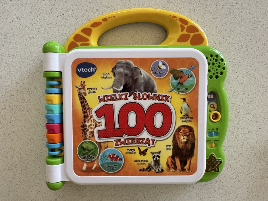 Vtech, Wielki Słownik Zwierząt, interaktywna książeczka