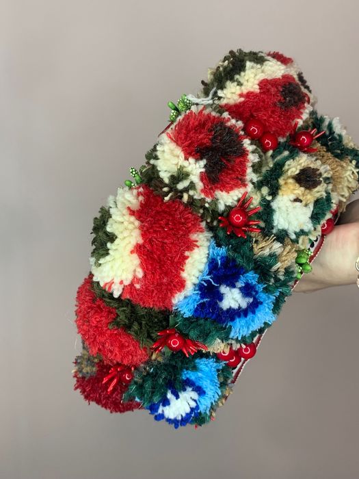 Віночок з натуральної пряжі авторської роботи