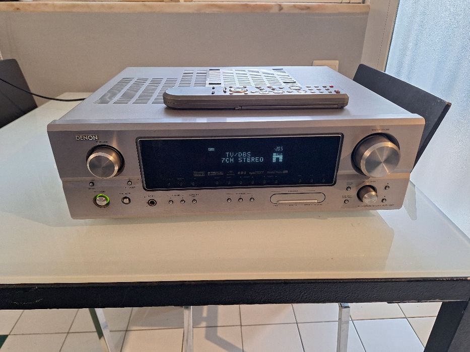 amplificador receiver denon 7.1 canais