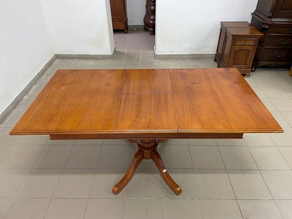 Стіл розкладний обідній дерево стол 2247 стільці стулья 2346