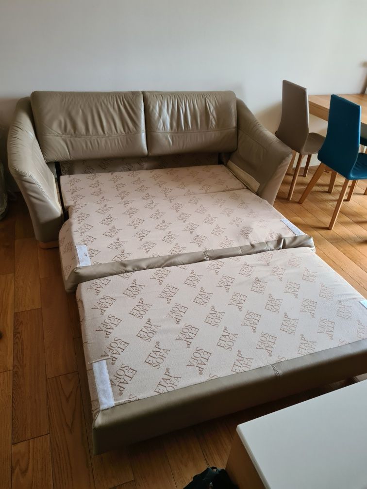 Etap Sofa - skórzana sofa oraz fotel