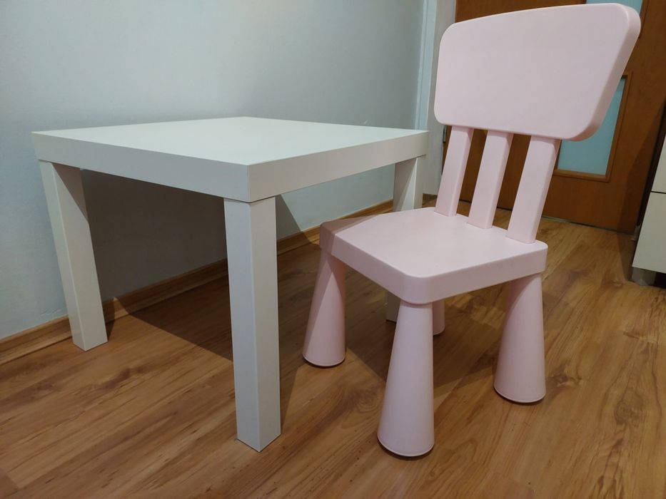 Stolik + krzesło dla dziecka IKEA