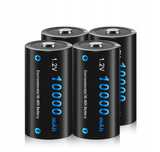 Akumulator D NiMH 10000mAh 1.2V LR20 R20 4szt