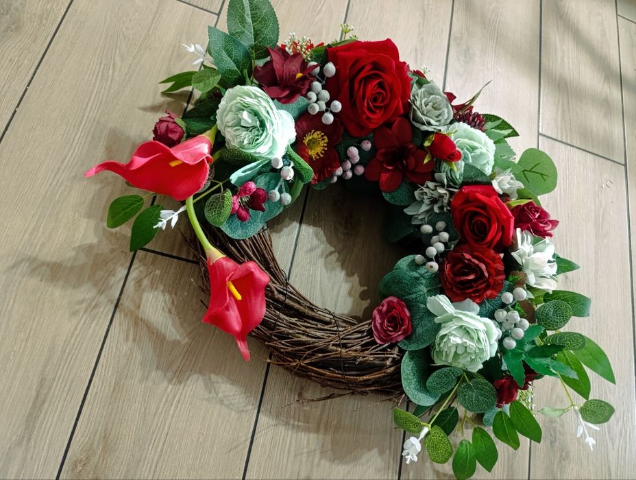 Wiązanka wieniec na grób obciążony