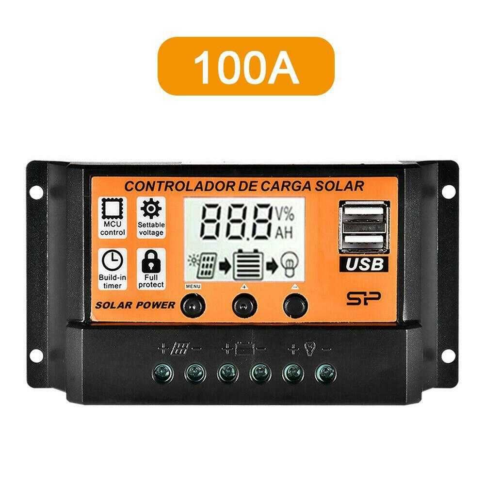 controlador painel solar 100amp