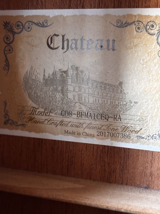 Gitara elektro-akustyczna Chateau BFMA1CEQ