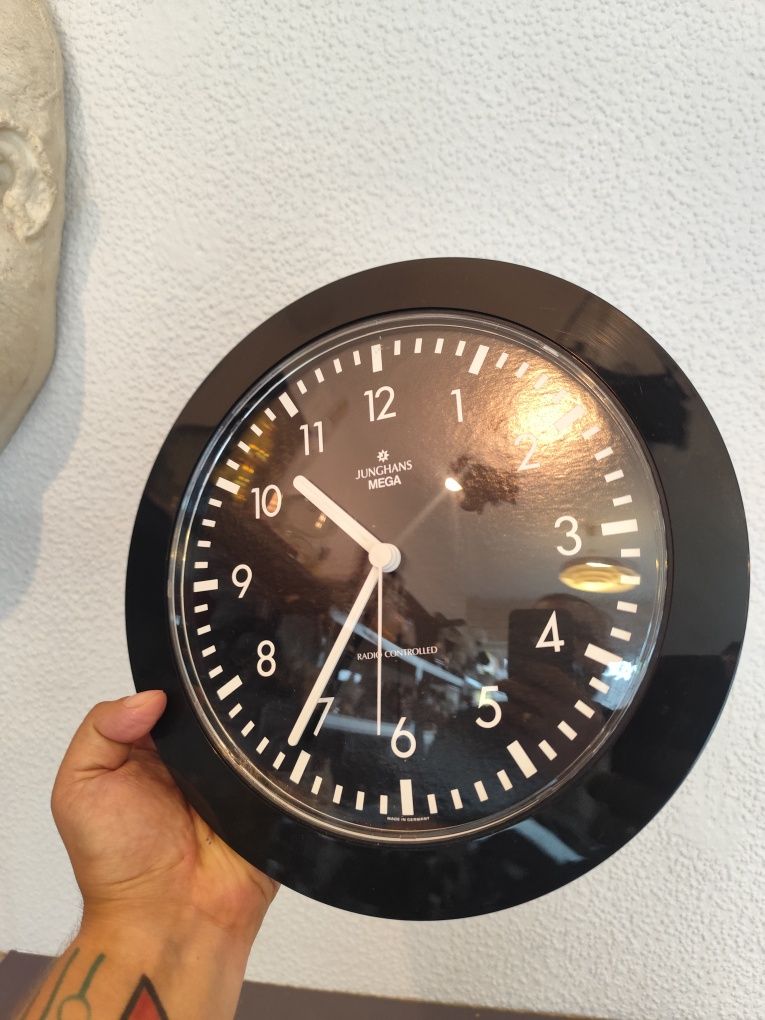 Zegar junghans mega lata 80-90 vintage retro prl