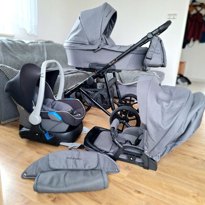 Wózek 3w1 plus baza Coletto