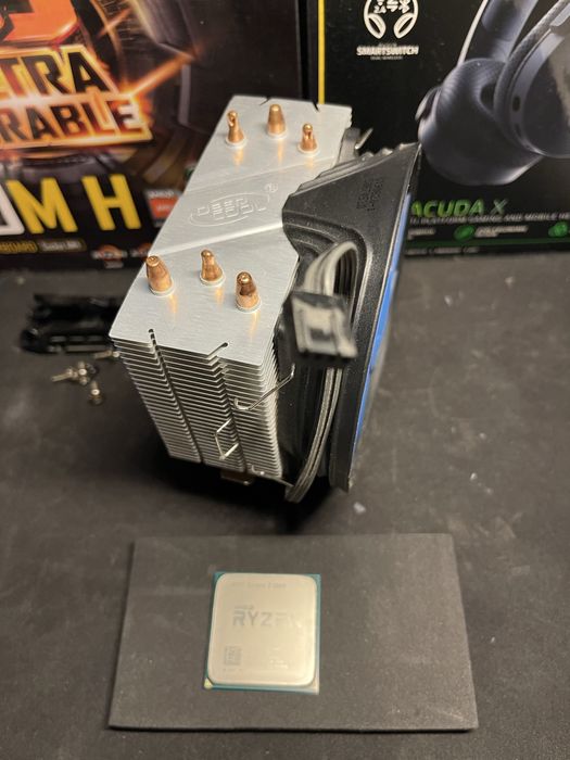 Процесор AMD Ryzen 3 1200 + Кулер Deepcool GAMMAXX 300 іделаний стан