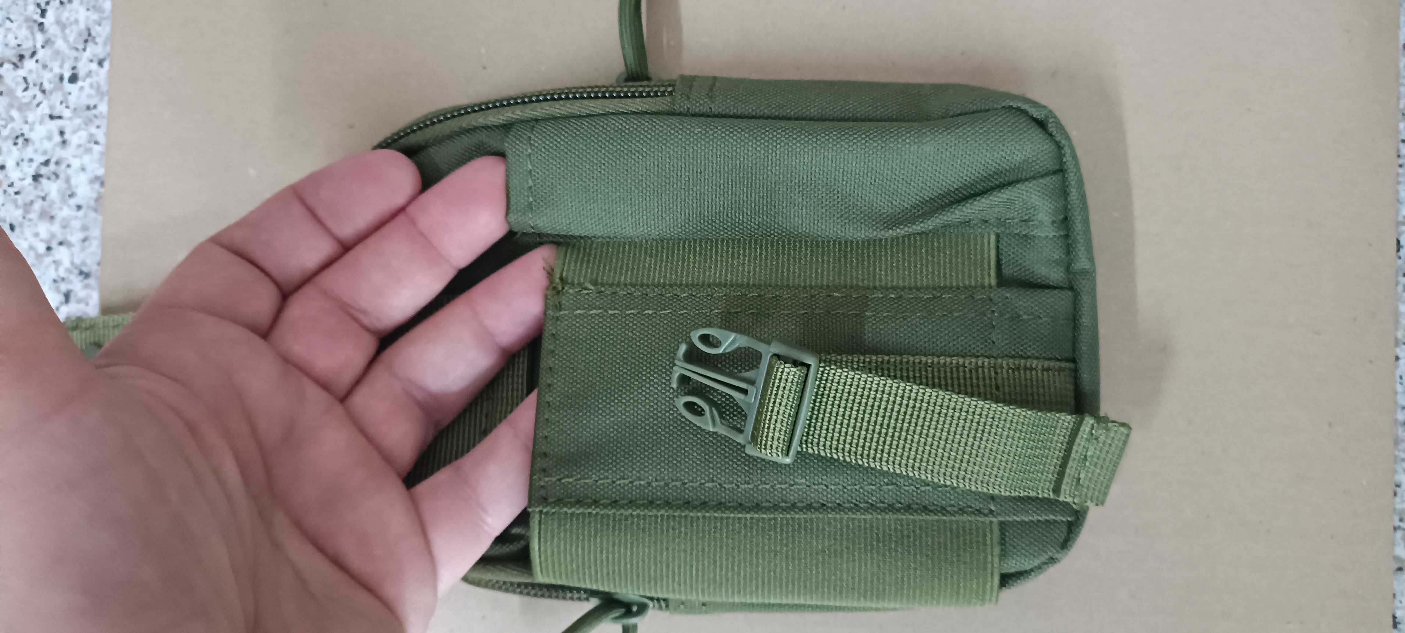 Torba na pas, Etui Molle, zielony