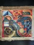 Oleo sobre tela com assinatura "Sonia Delaunay"