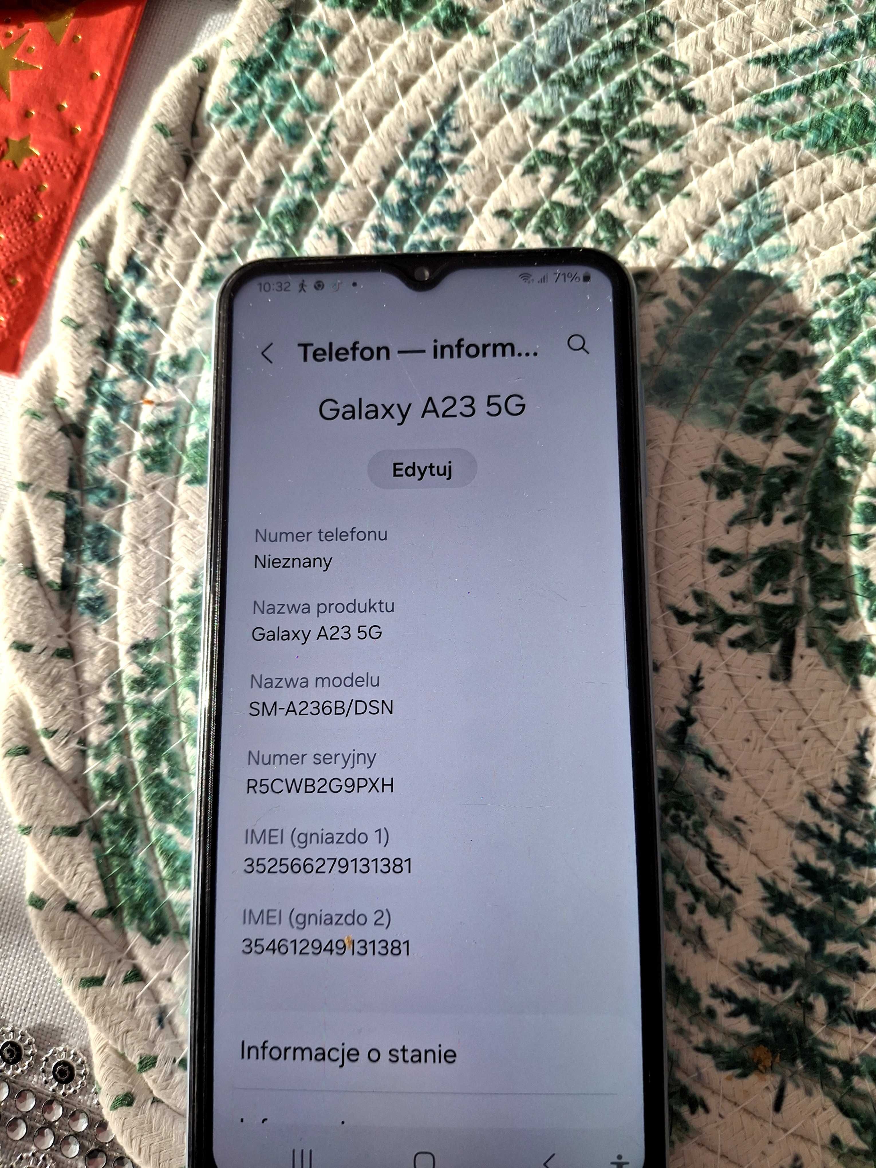 Galaxy 23A 5G Sprzedam