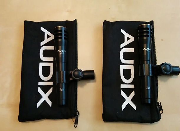 конденсаторный микрофон Audix f15 инструментальный, для оверхедов