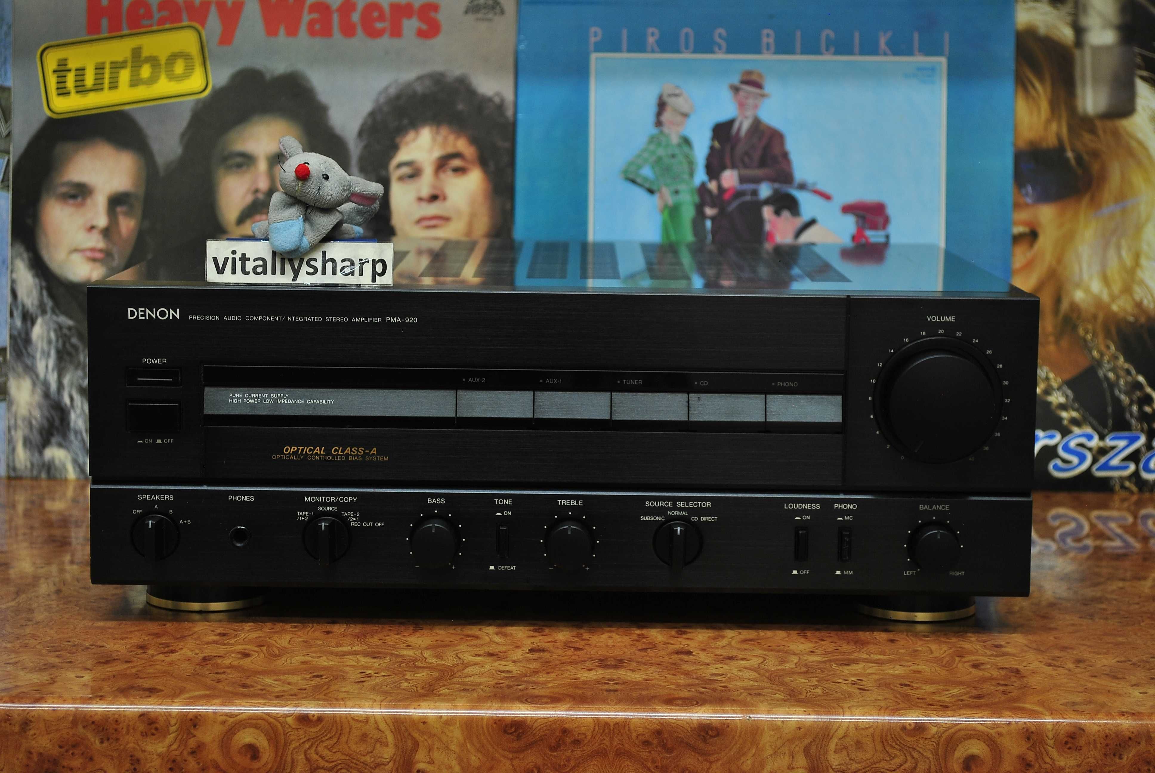 DENON PMA-920 (338-2), 90 вт, 12 кг, HI-END! Суперзвук!