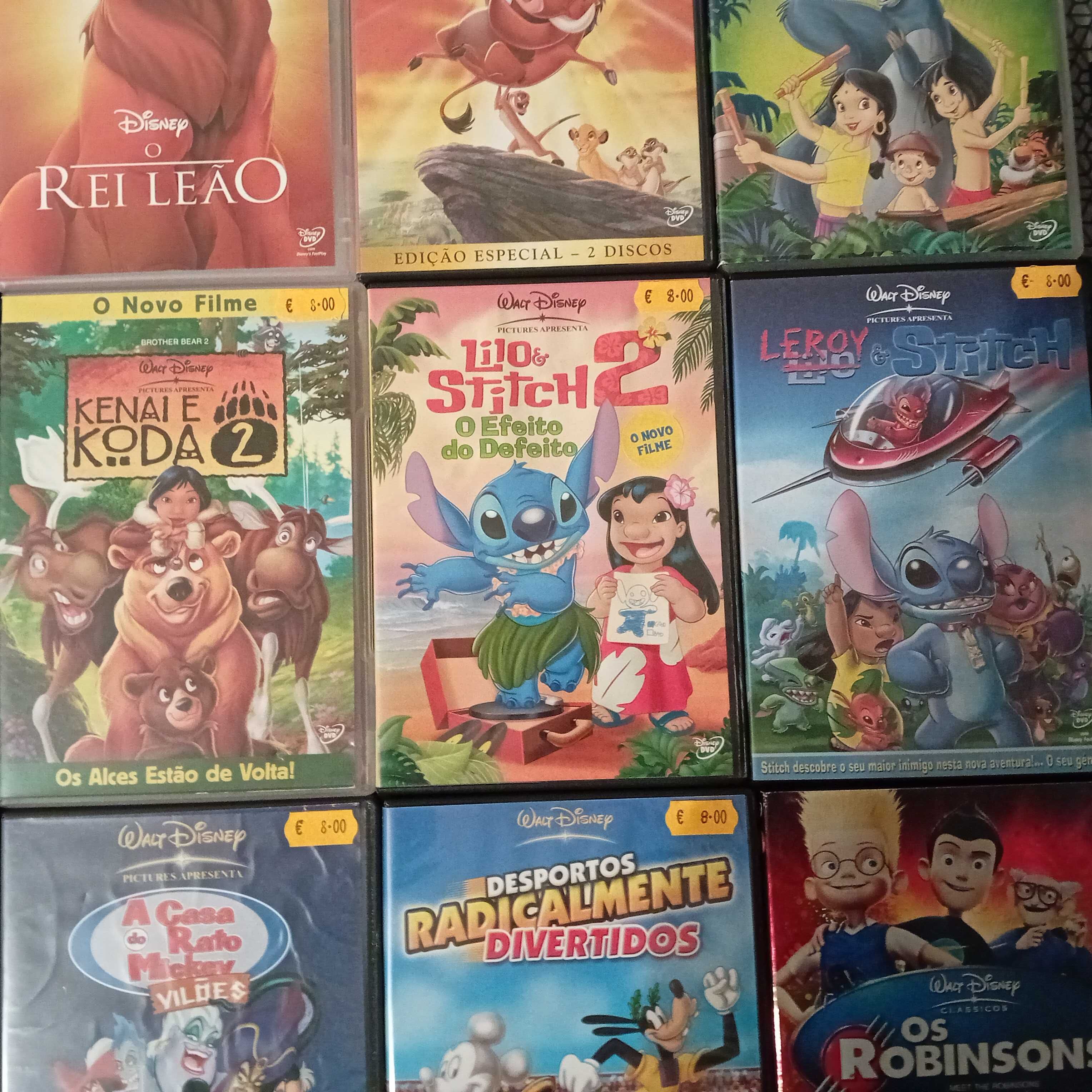 Filmes em Dvd de Animação da Walt Disney II.