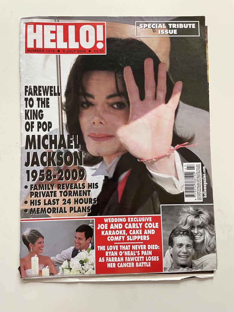 Michael Jackson czasopismo. czytaj opis!!