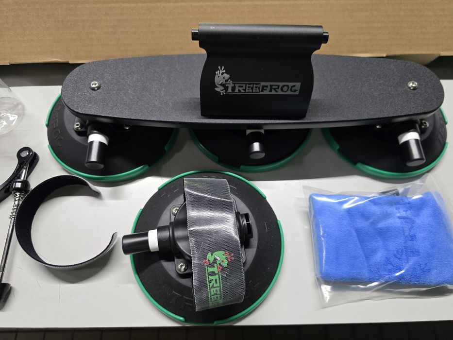 Suporte se ventosas para bicicleta novo