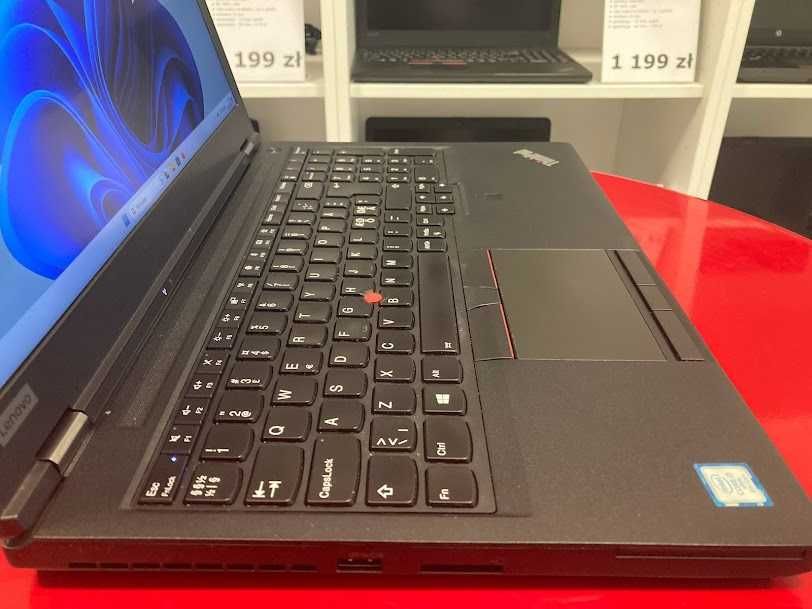 Laptop 15" Lenovo ThinkPad P52 i7H 32GB 512SSD Quadro P2000 RATY 0%