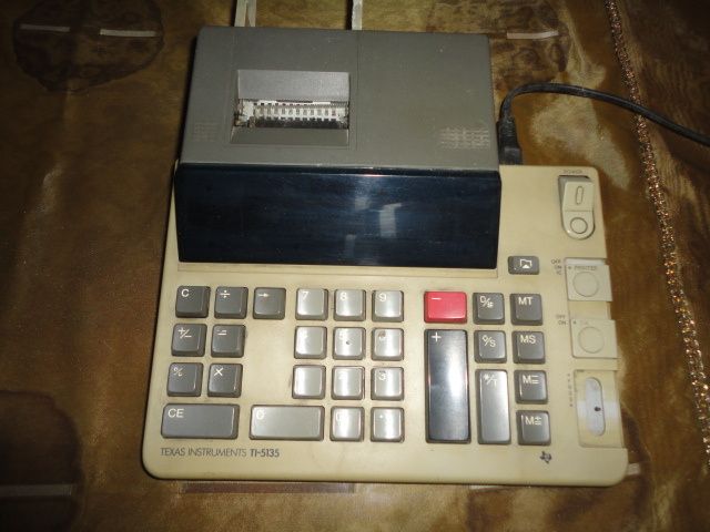 Máquina Calcular Texas Instruments TI-5135 Antiga