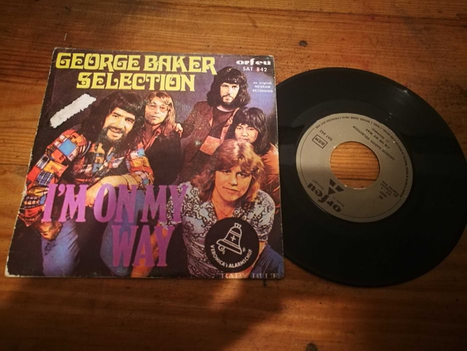 George Baker Selection - I'm On My Way   (Ed Port 1972) SINGLE