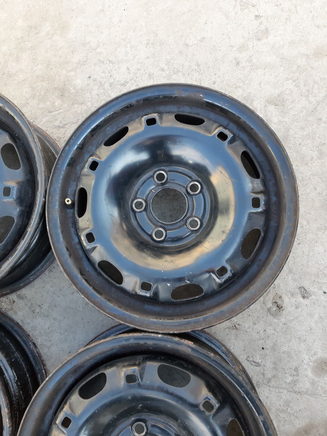 Стальні диски 5/100R14 Оригінал Volkswagen Golf 4 , Polo, Skoda Tur ,