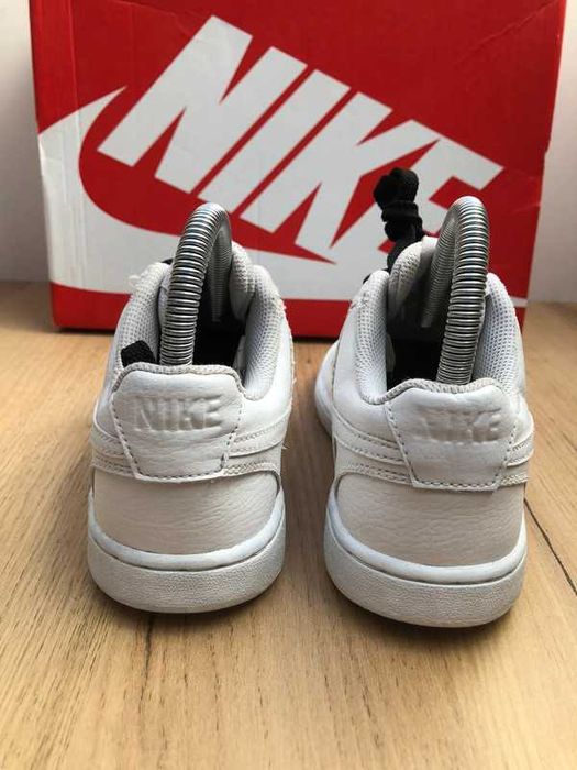 Białe Nike Sportswear Court Vision Low Unisex Rozmiar 36.5