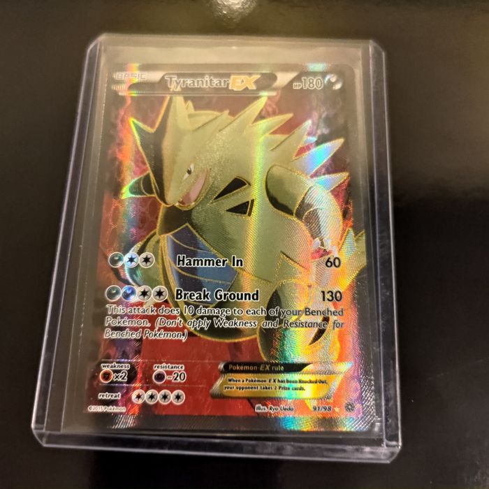Pokemon tcg tyranitar ex