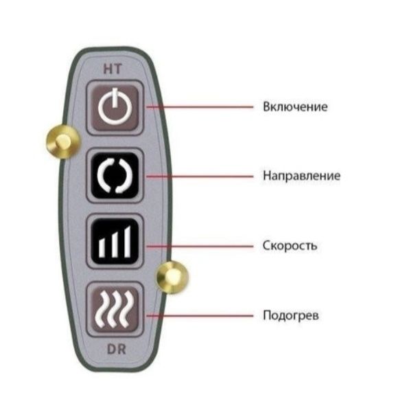 Массажер роликовый для спины и шеи с инфракрасным прогревом