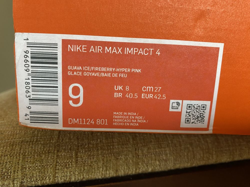 Nike Air Max Impact 4, rozmiar 42,5, 100% oryginał.