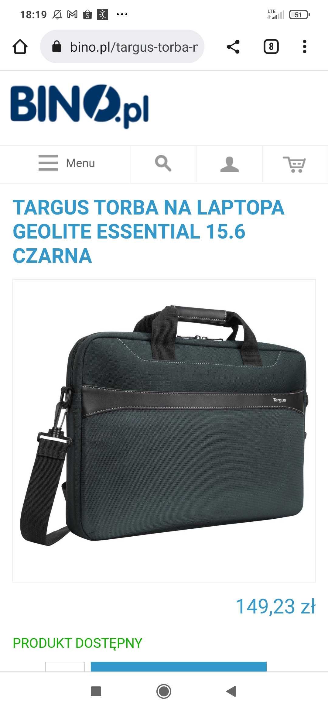 Torba na laptopa