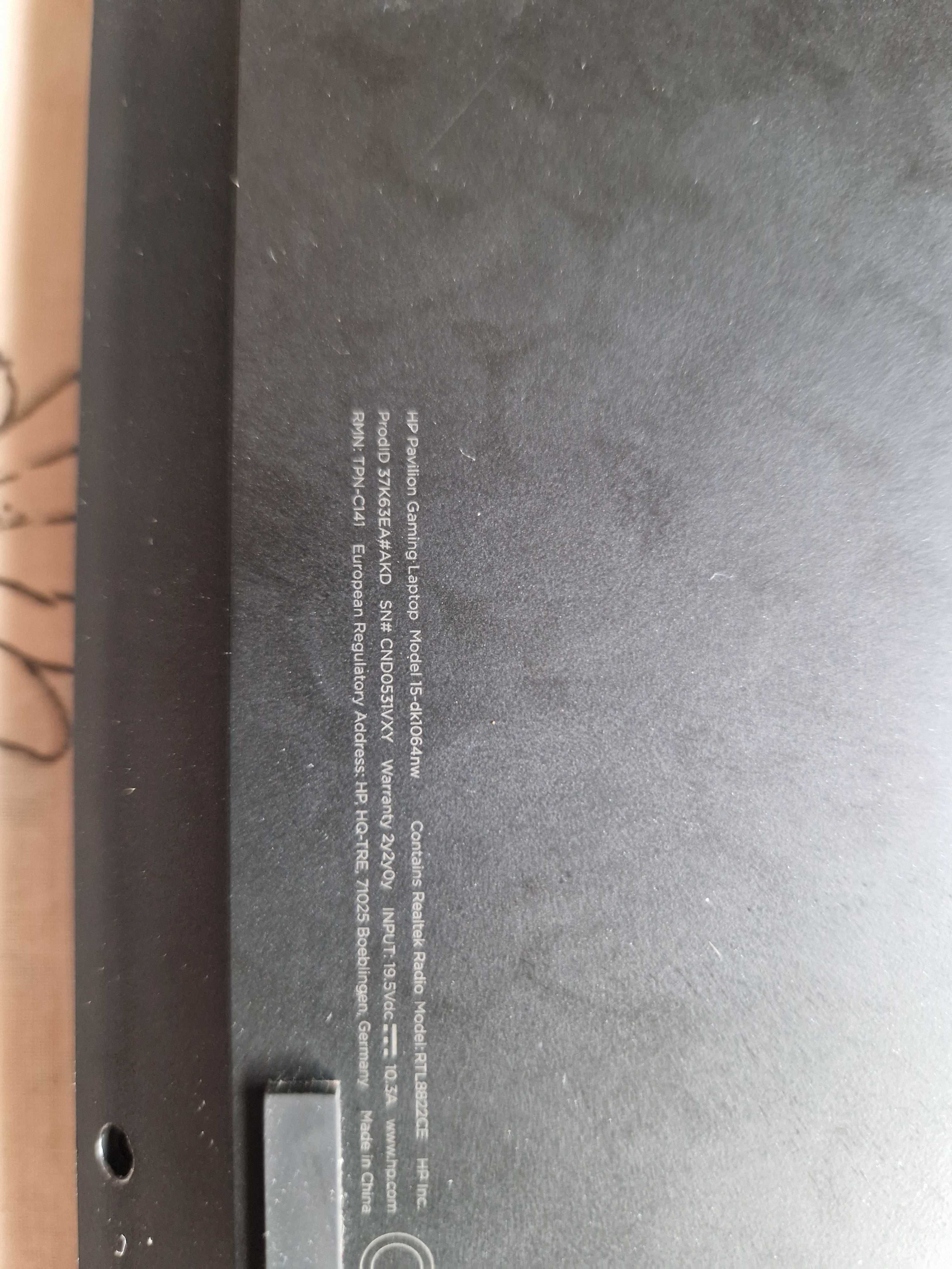 Hp pavilion 15 dk1064nw