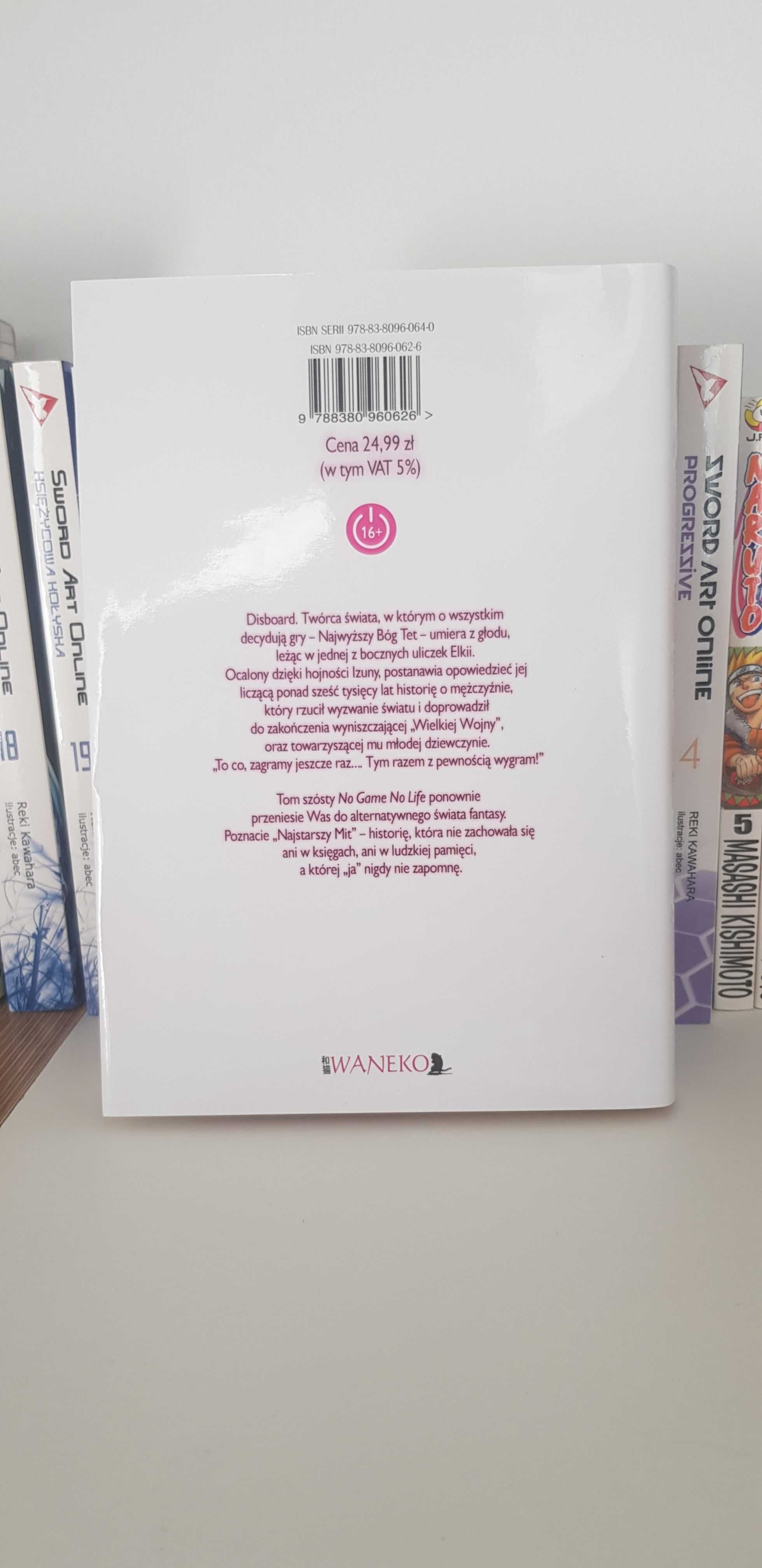 Light novel No game no life tom 6