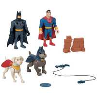 Fisher-Price DC супер герої з Batman та Superman, Krypto та Ace бетмен