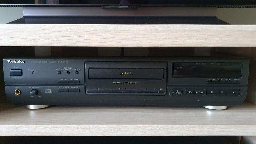 Technics Amplituner SA-EX120 oraz CD SL-PG590
