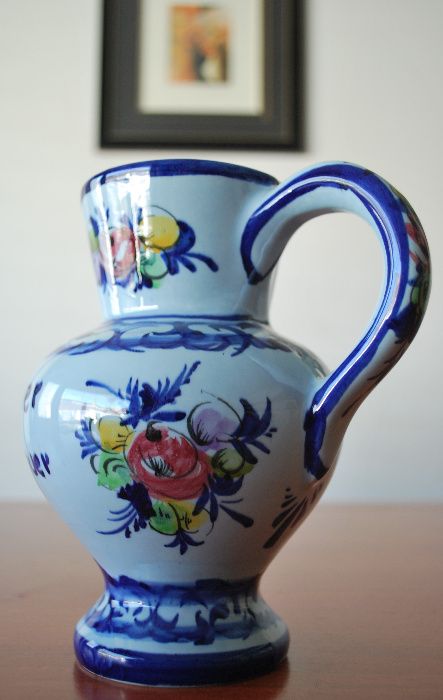 Caneca Portuguesa em Grés Pintada À Mão (Portugal 61)