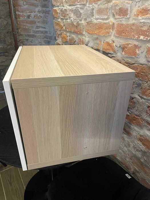 Szafka Ikea, front biały połysk