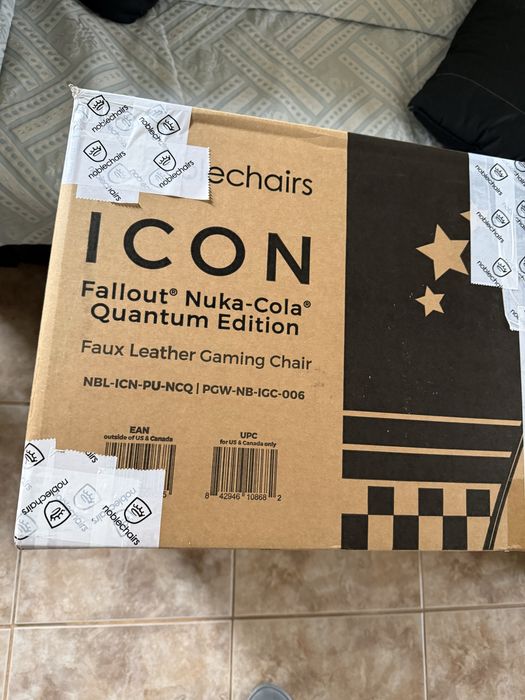 Cadeira Gaming Noblechairs Icon Nuka-Cola Quantum Edition