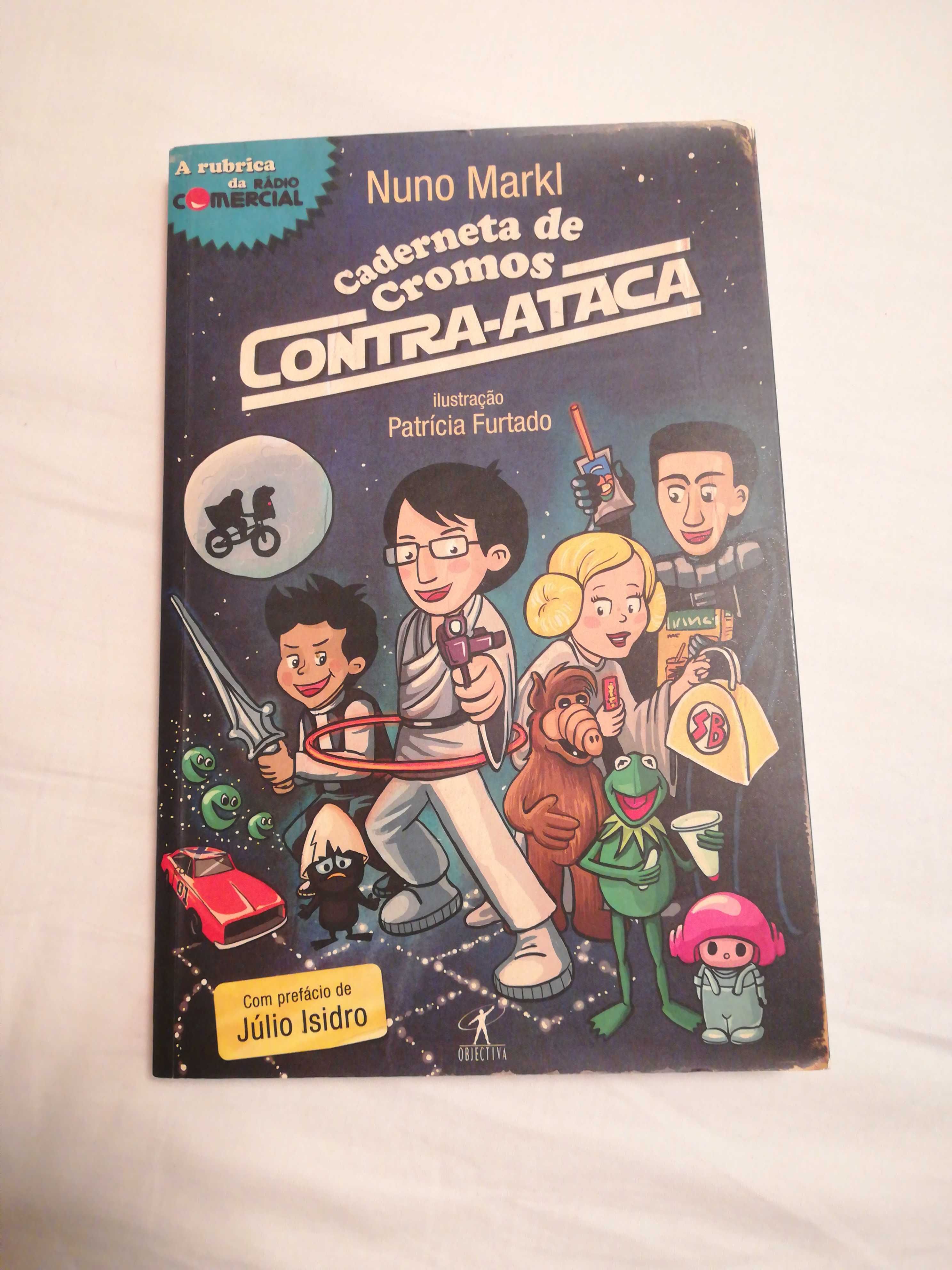 Livro "Caderneta de Cromos Contra-Ataca", de Nuno Markl