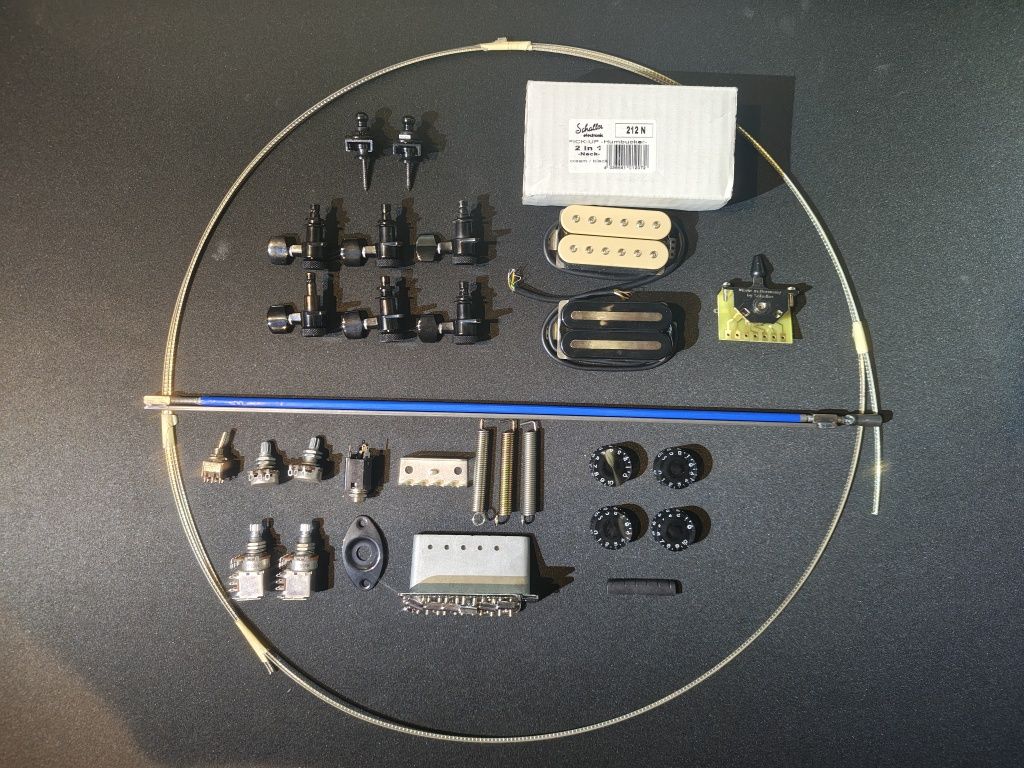 Klucze Schaller M6 Locking ze śrubą blokującą
