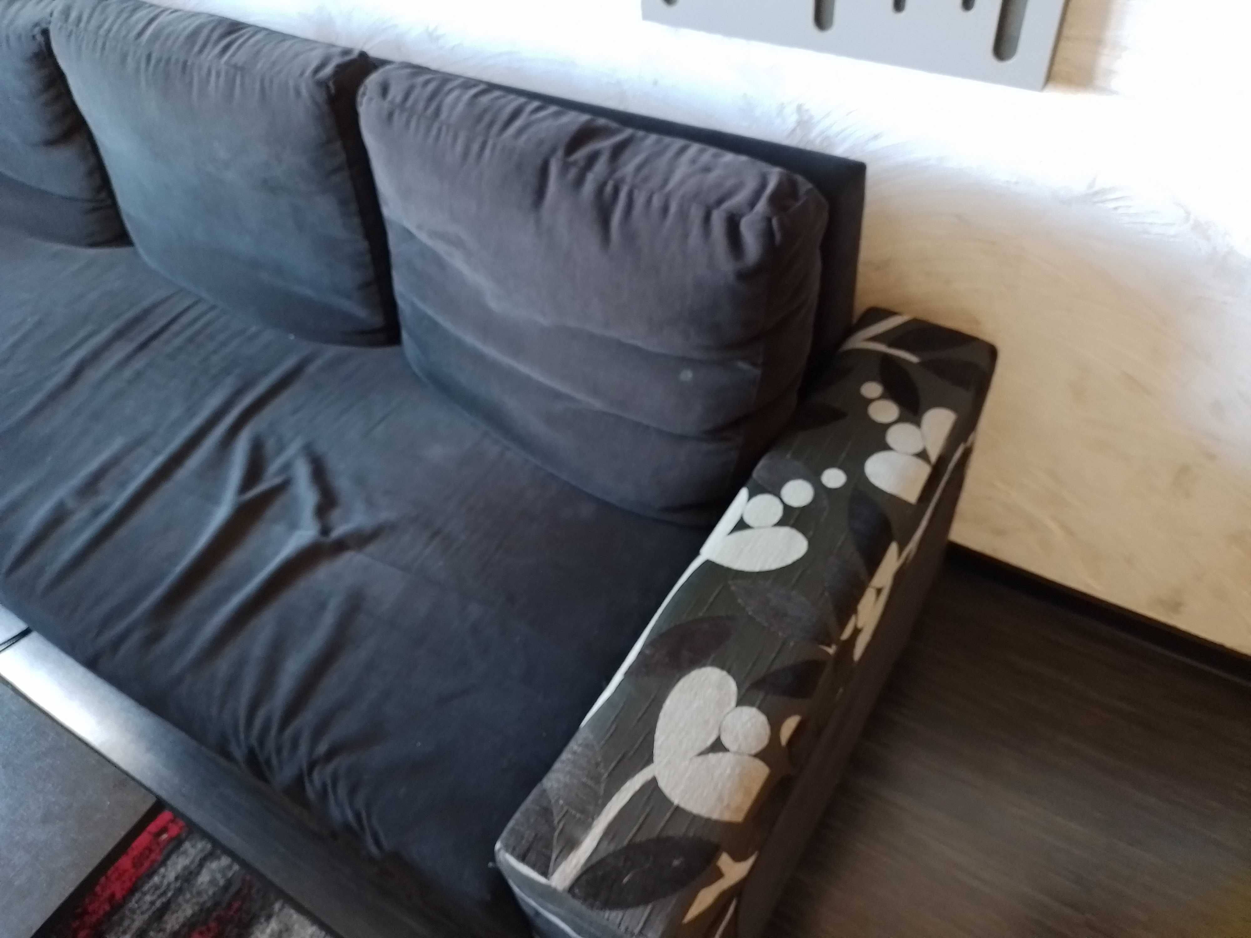 sofa, kanapa 3-osobowa, używana